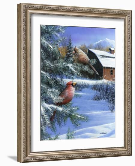 A Winter Day-Kevin Daniel-Framed Art Print