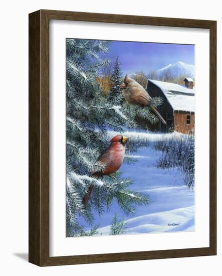 A Winter Day-Kevin Daniel-Framed Art Print