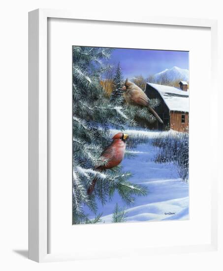 A Winter Day-Kevin Daniel-Framed Art Print