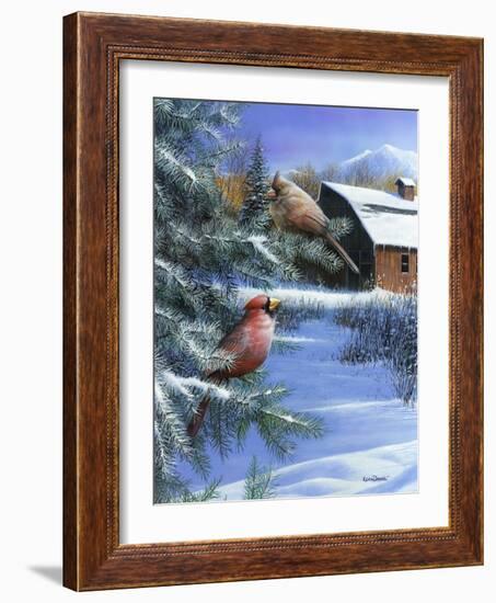 A Winter Day-Kevin Daniel-Framed Art Print