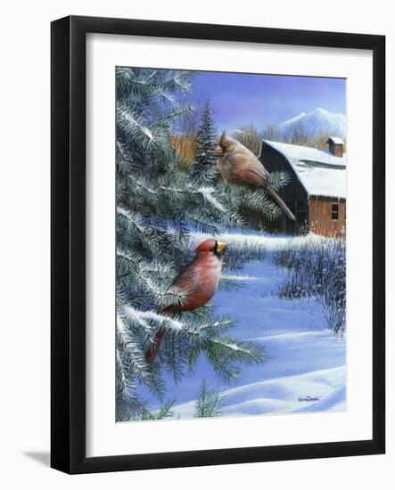 A Winter Day-Kevin Daniel-Framed Art Print