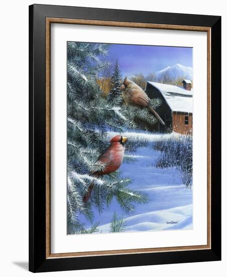 A Winter Day-Kevin Daniel-Framed Art Print