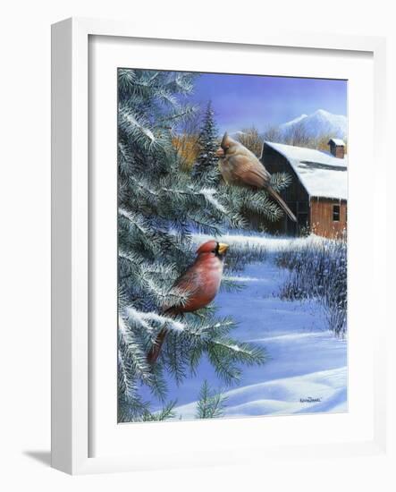 A Winter Day-Kevin Daniel-Framed Art Print