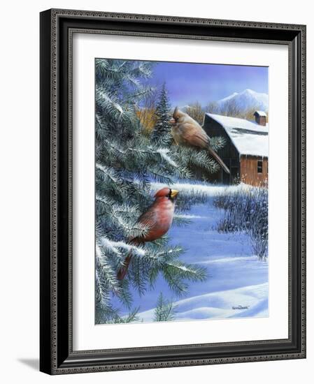 A Winter Day-Kevin Daniel-Framed Art Print