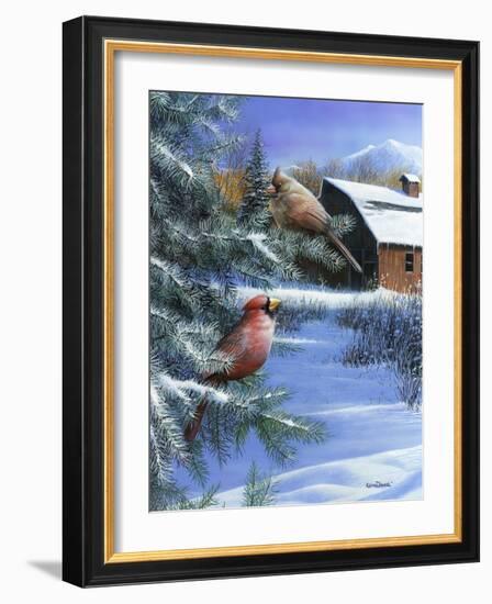 A Winter Day-Kevin Daniel-Framed Art Print