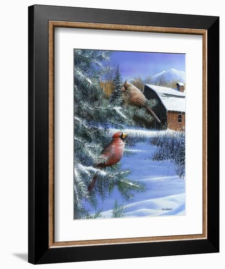 A Winter Day-Kevin Daniel-Framed Art Print