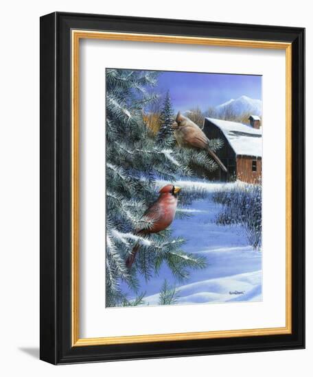 A Winter Day-Kevin Daniel-Framed Art Print