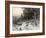 A Winter Evening in the Black Forest, C.1880-German School-Framed Giclee Print