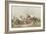 A Winter Farmyard Scene-Thomas Smythe-Framed Giclee Print