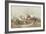 A Winter Farmyard Scene-Thomas Smythe-Framed Giclee Print