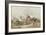 A Winter Farmyard Scene-Thomas Smythe-Framed Giclee Print