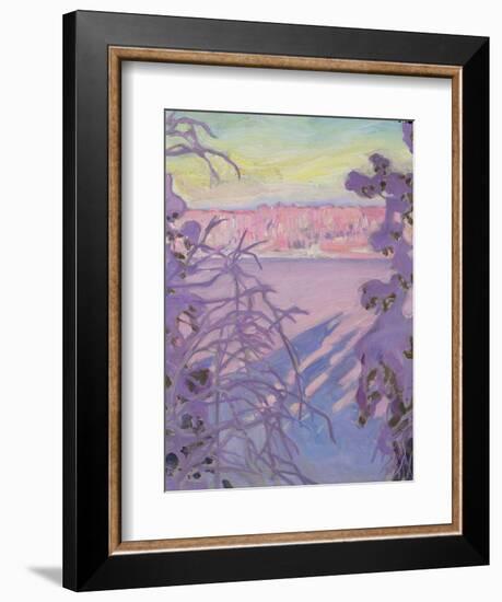 A Winter Landscape, 1917-Akseli Valdemar Gallen-kallela-Framed Giclee Print