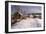 A Winter Landscape, Lillehammer-Peder Mork Monsted-Framed Giclee Print