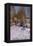 A Winter Landscape with Children Sledging-Peder Mork Monsted-Framed Premier Image Canvas