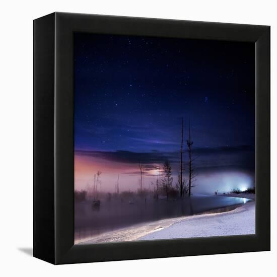 A Winter Night-Shu-Guang Yang-Framed Premier Image Canvas