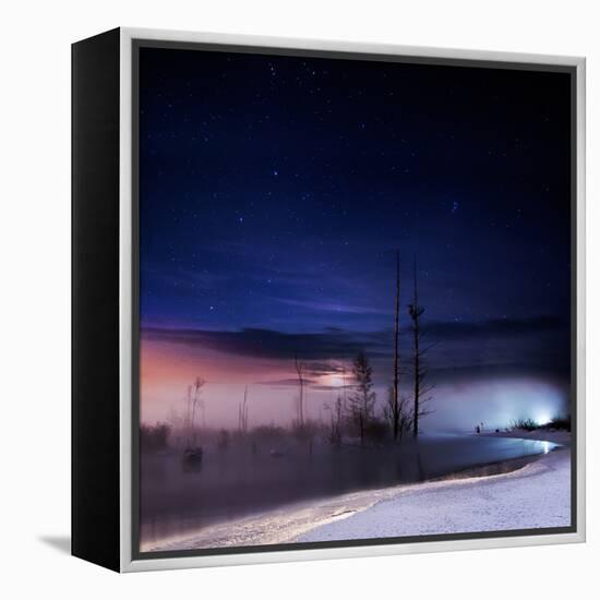 A Winter Night-Shu-Guang Yang-Framed Premier Image Canvas