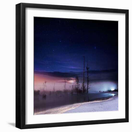 A Winter Night-Shu-Guang Yang-Framed Photographic Print