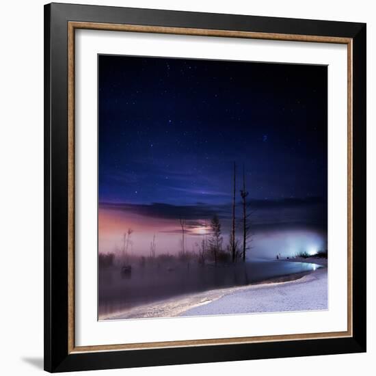 A Winter Night-Shu-Guang Yang-Framed Photographic Print