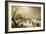 A Winter River Landscape with Figures on the Ice-Hendrik Avercamp-Framed Giclee Print