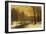 A Winter River Landscape-Anders Andersen-Lundby-Framed Giclee Print