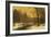 A Winter River Landscape-Anders Andersen-Lundby-Framed Giclee Print