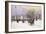 A Winter's Day, Trafalgar Square, C.1897-John Sutton-Framed Giclee Print