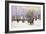 A Winter's Day, Trafalgar Square, C.1897-John Sutton-Framed Giclee Print