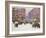 A Winter's Evening, Piccadilly, London-John Sutton-Framed Giclee Print