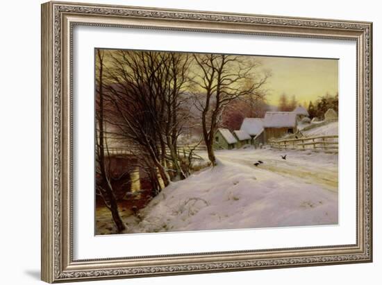 A Winter's Morning-Joseph Farquharson-Framed Giclee Print