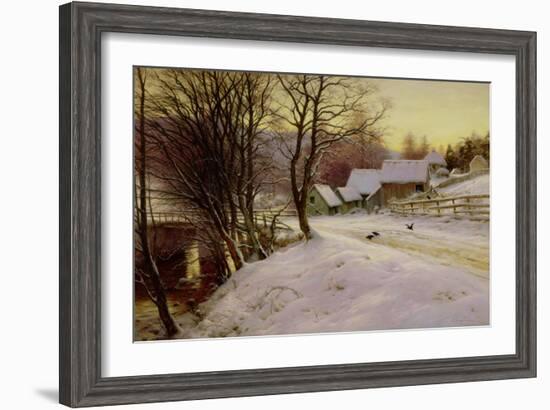 A Winter's Morning-Joseph Farquharson-Framed Giclee Print