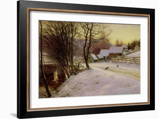 A Winter's Morning-Joseph Farquharson-Framed Giclee Print