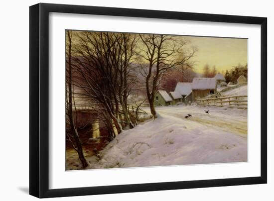 A Winter's Morning-Joseph Farquharson-Framed Giclee Print