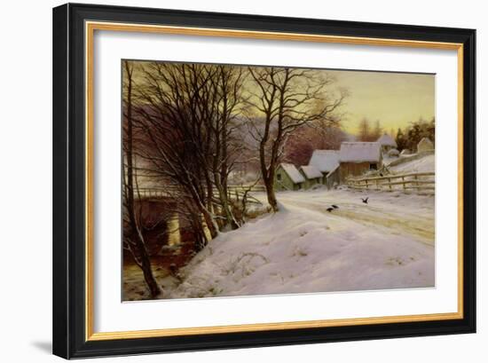 A Winter's Morning-Joseph Farquharson-Framed Giclee Print