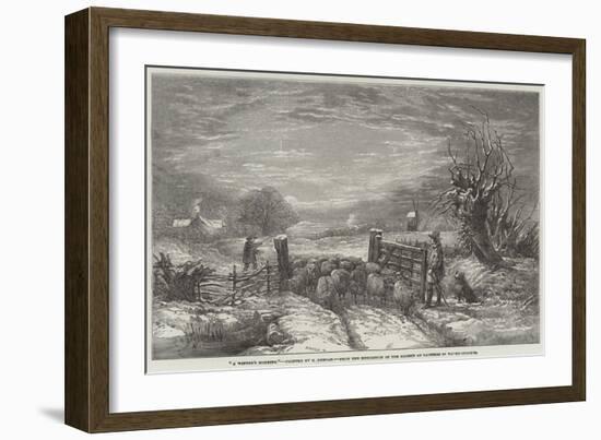 A Winter's Morning-Edward Duncan-Framed Giclee Print