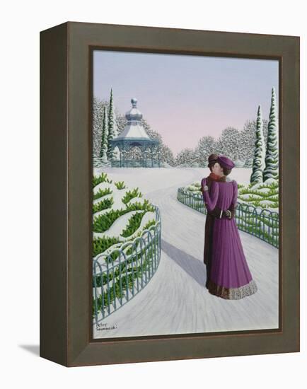 A Winter's Romance, 1996-Peter Szumowski-Framed Premier Image Canvas