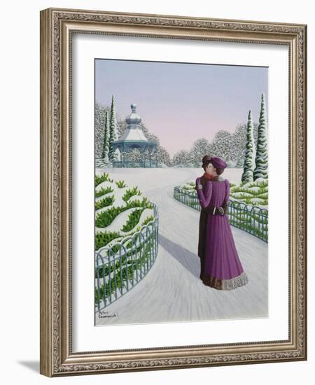 A Winter's Romance, 1996-Peter Szumowski-Framed Giclee Print