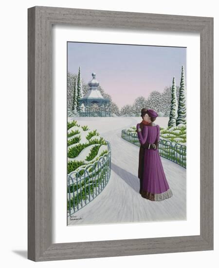 A Winter's Romance, 1996-Peter Szumowski-Framed Giclee Print