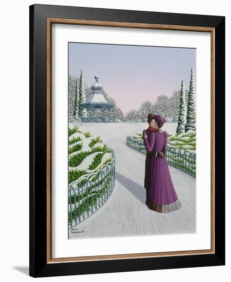 A Winter's Romance, 1996-Peter Szumowski-Framed Giclee Print
