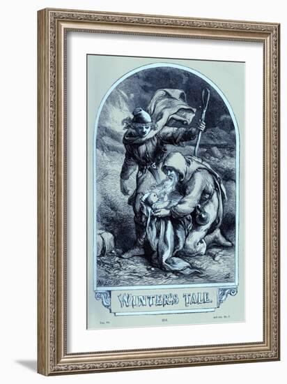 A Winter's Tale-John Gilbert-Framed Giclee Print