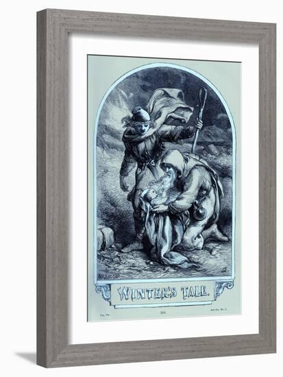 A Winter's Tale-John Gilbert-Framed Giclee Print