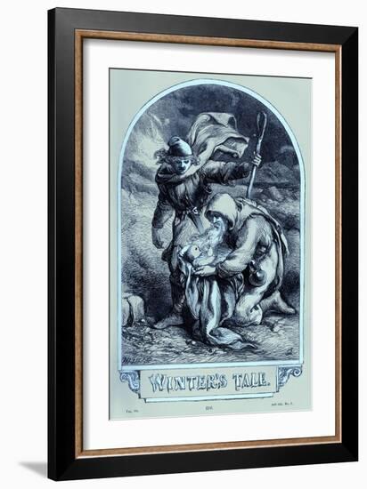 A Winter's Tale-John Gilbert-Framed Giclee Print