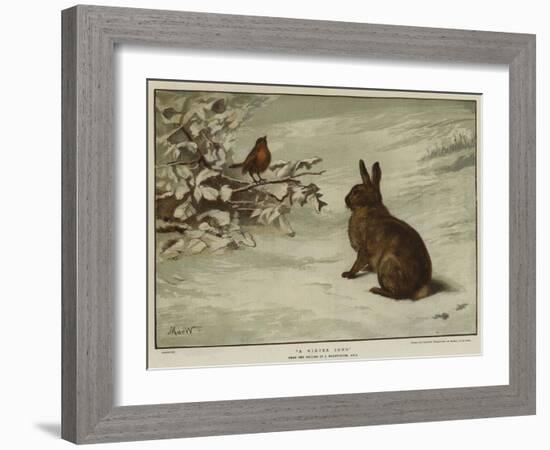 A Winter Song-null-Framed Giclee Print