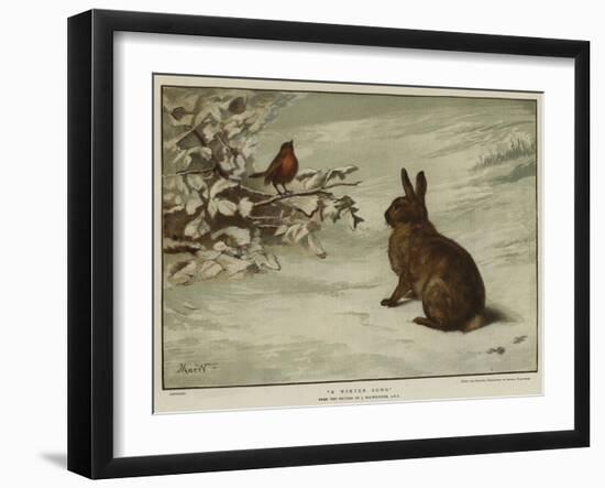A Winter Song-null-Framed Giclee Print