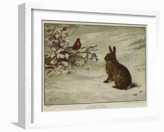 A Winter Song-null-Framed Giclee Print