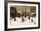 A Winter Street Scene, Paris-Luigi Loir-Framed Giclee Print