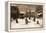 A Winter Street Scene, Paris-Luigi Loir-Framed Premier Image Canvas