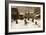 A Winter Street Scene, Paris-Luigi Loir-Framed Giclee Print