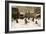 A Winter Street Scene, Paris-Luigi Loir-Framed Giclee Print