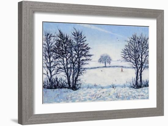 A Winters Walk-Tilly Willis-Framed Giclee Print