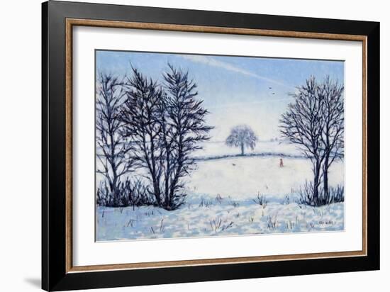 A Winters Walk-Tilly Willis-Framed Giclee Print